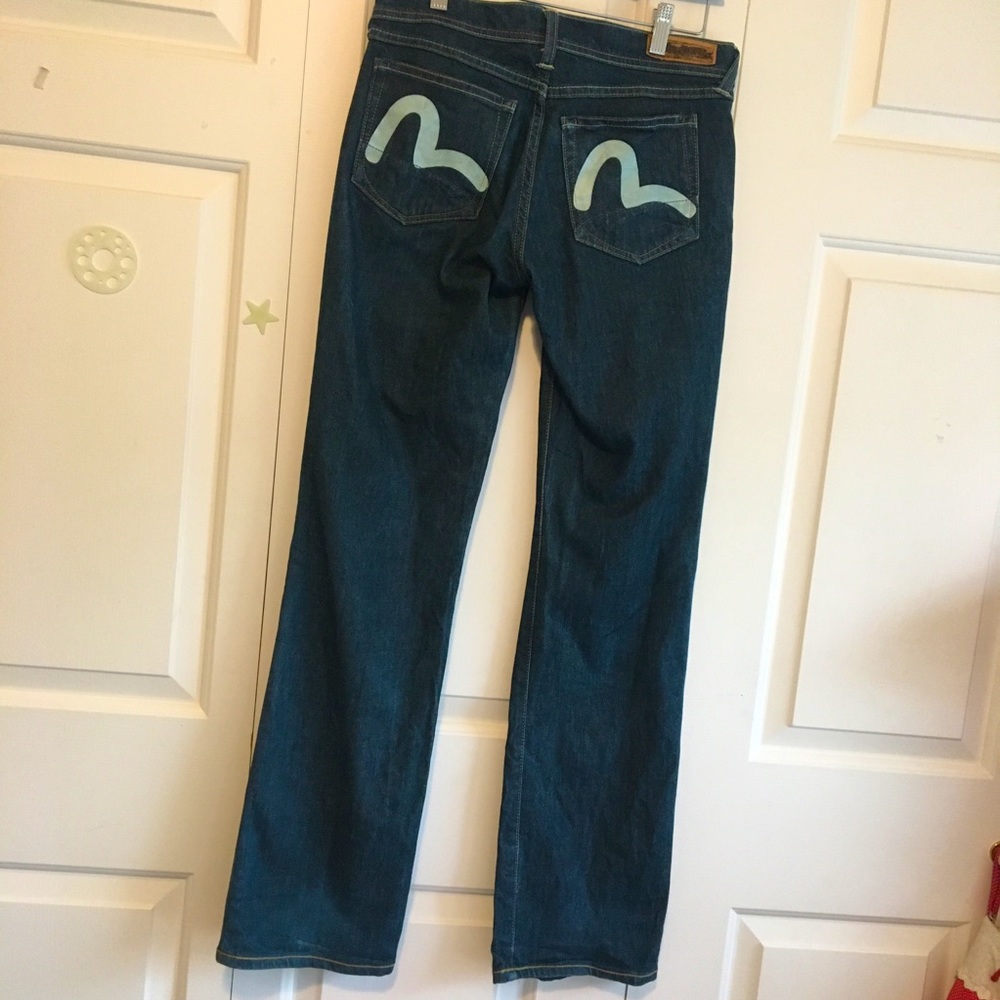 Puma x Evisu Navy Jeans (W26 & L32)